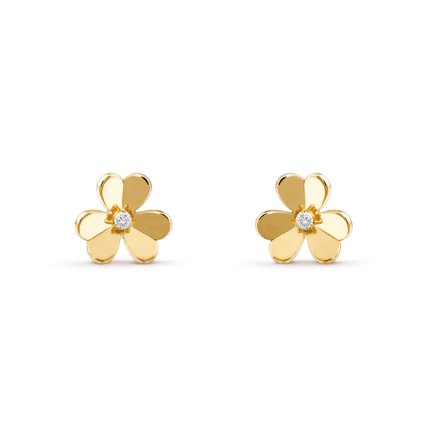 FRIVOLE GOLD FLOWER EARRINGS